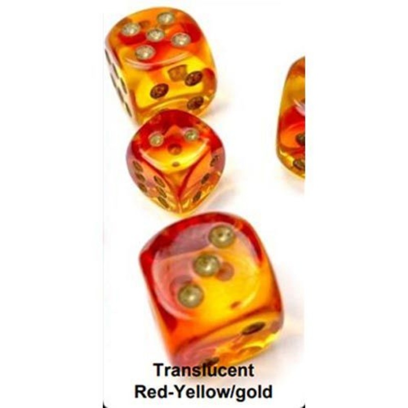 26868 12mm D6 Tran RdYe/Gld