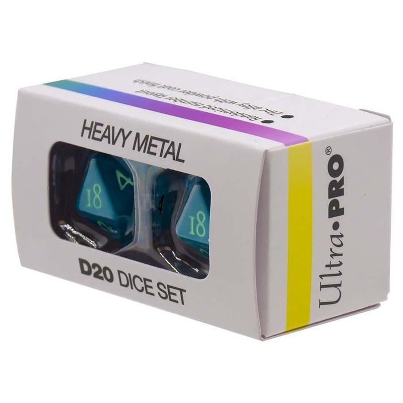 2d20 Teal Vivid Heavy Metal