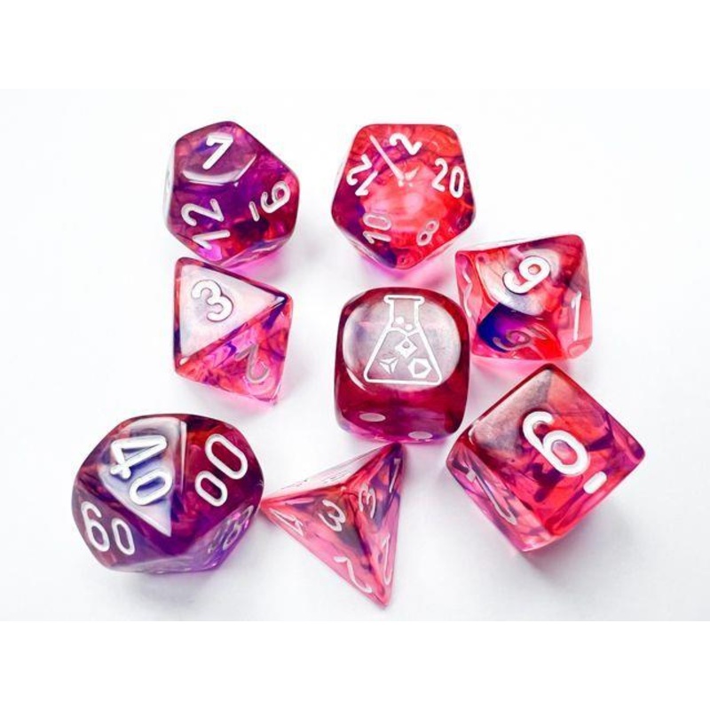 30057 CHX Lab Dice Poly Nebula Black Light Special/White