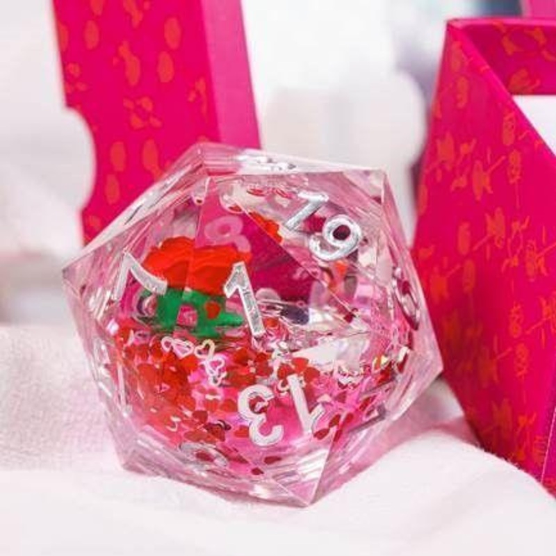 54mm Snow Globe Valentine D20