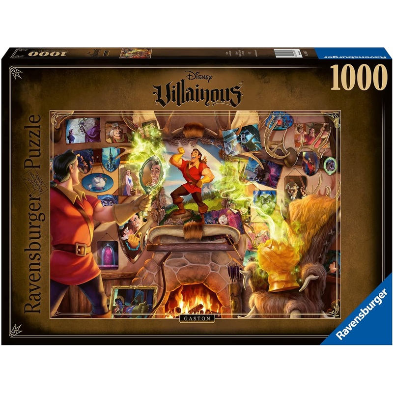 (BSG Certified USED) Disney Villainous Puzzles - Gaston (1000pc)