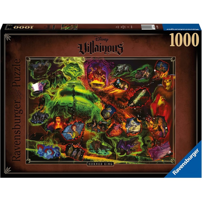 (BSG Certified USED) Disney Villainous Puzzles - Horned King (1000pc)