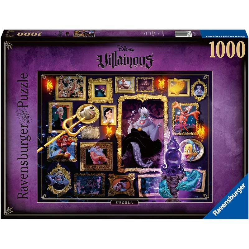 (BSG Certified USED) Disney Villainous Puzzles - Ursula (1000pc)