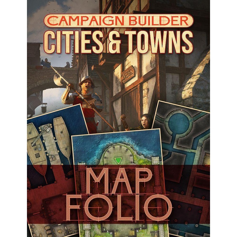 Campaign Builder: Cities & Towns Map Folio