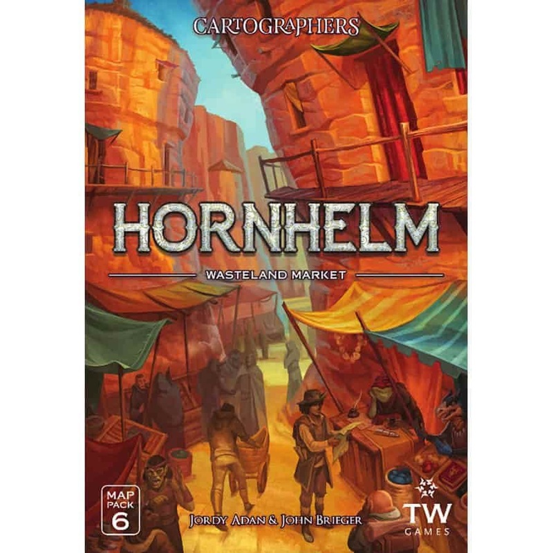 Cartographers Map Pack 6: Hornhelm, Wasteland Market