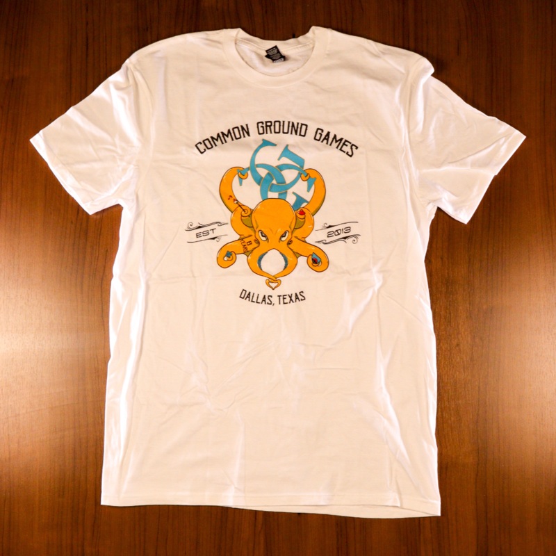 CGG Tshirt L 8 Year Octopus