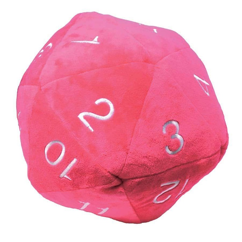 D20 Jumbo plush Hot Pink (16091)
