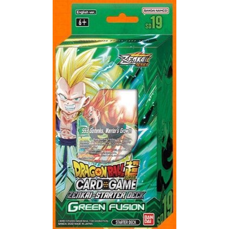 Dragon Ball Super TCG: Zenkai series: [SD19] Starter Deck:  Green Fusion