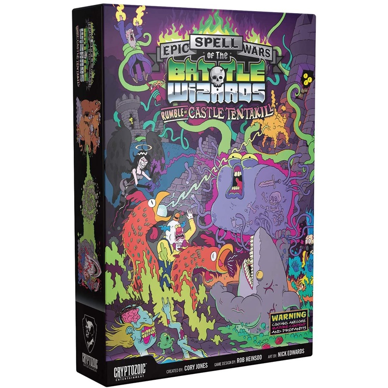 Epic Spell Wars of the Battle Wizards: #2 Rumble at Castle Tentakill (stand alone or expansion)