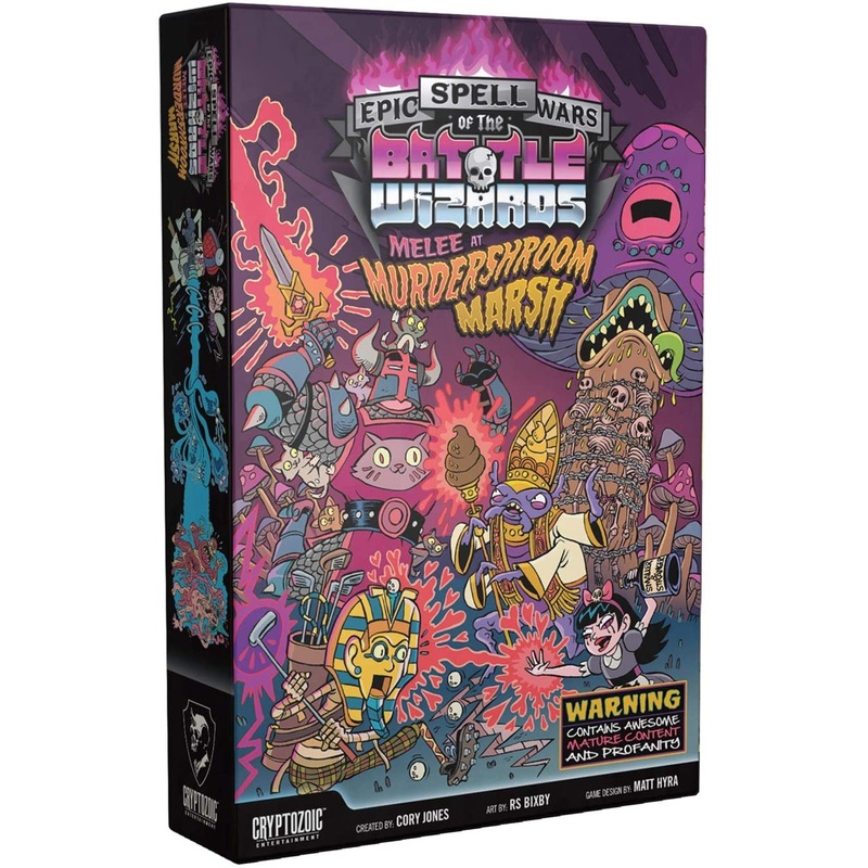 Epic Spell Wars of the Battle Wizards: #3 Melee at Murdershroom Marsh (stand alone or expansion)
