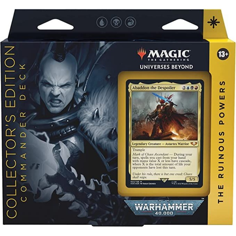 MTG: Commander Warhammer 40k: Collector Edition The Ruinous Powers