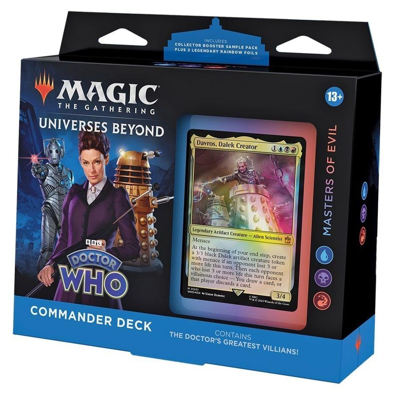 MTG: Doctor Who Commander: Masters of Evil: The Doctor's Greatest Villains