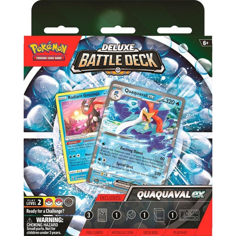 Pokemon Quaquaval EX Deluxe Battle Deck