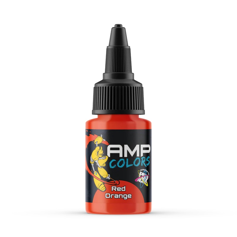 Pro Acryl AMP Colors 017 - Red Orange