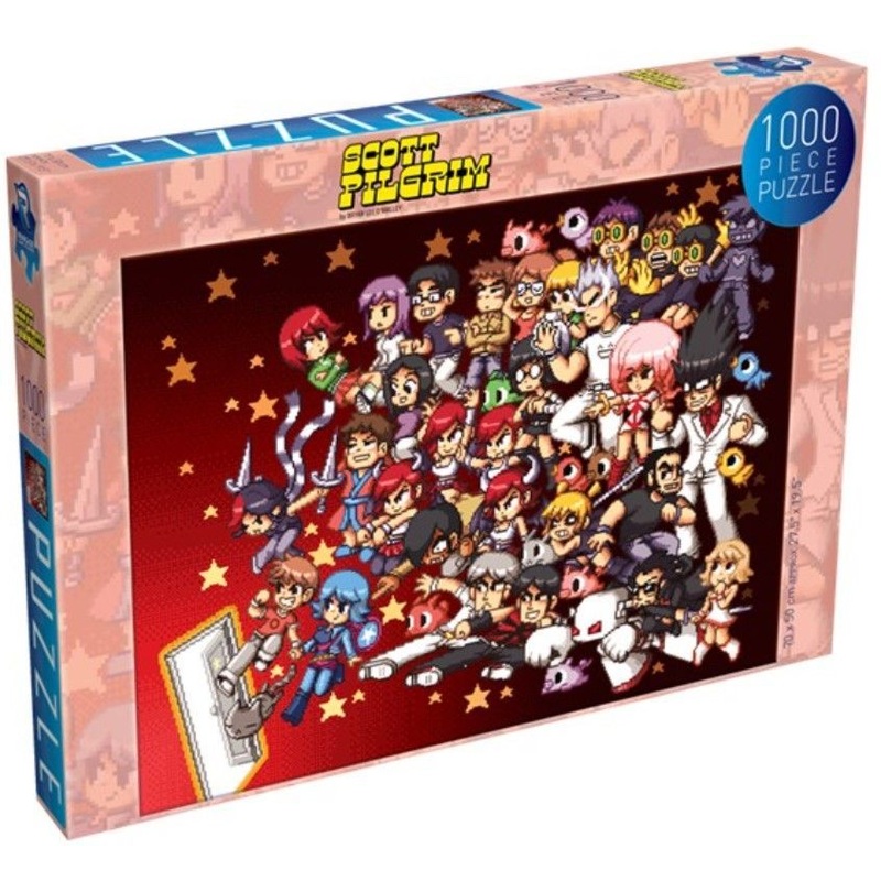 Scott Pilgrim #2 Pixel Art 1000pc Puzzle