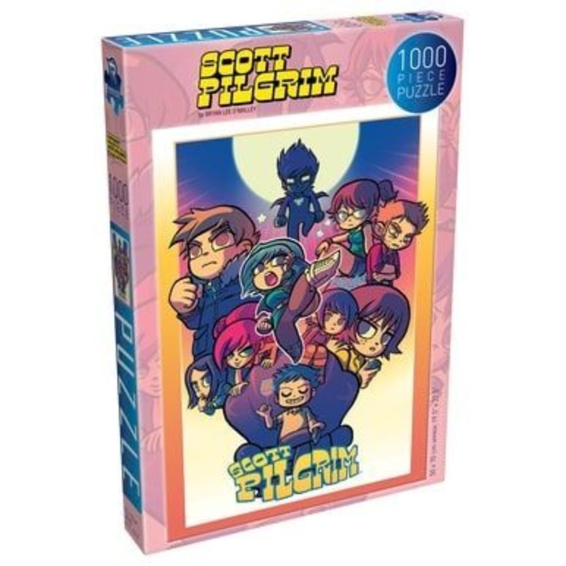 Scott Pilgrim #3 Movie Poster 1000pc Puzzle