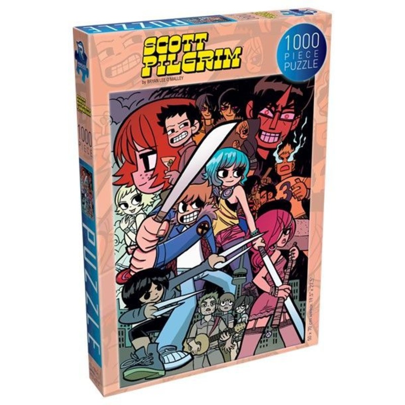 Scott Pilgrim Colorful Collage 1000pc Puzzle