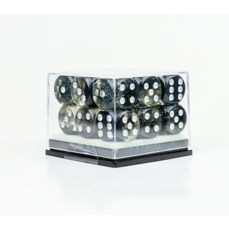 Sirius Dice 18ct 12mm d6 Dice Set Spades