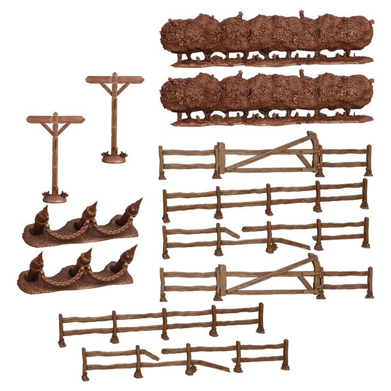 Terrain Crate: Battlefield Fences & Hedges