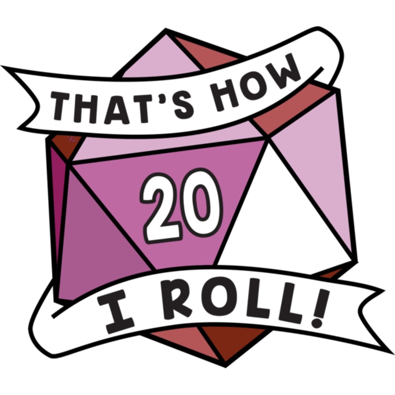 That's How I Roll Pride Pin: Lesbian