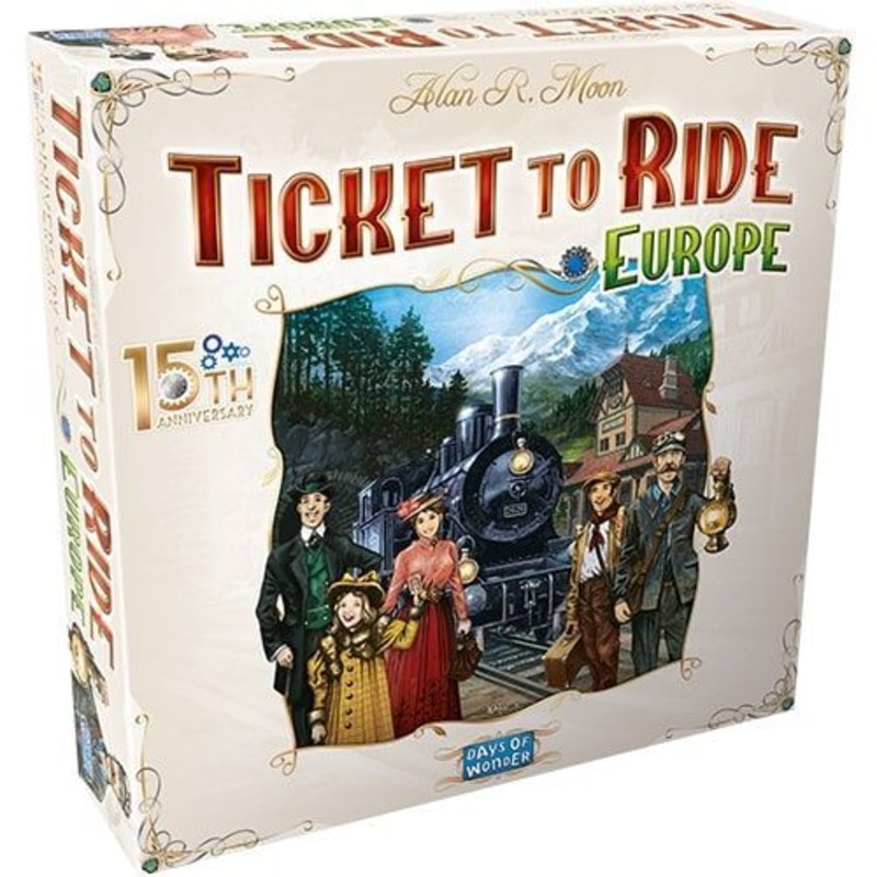 Ticket to Ride Europe 15th Anniversary Edition