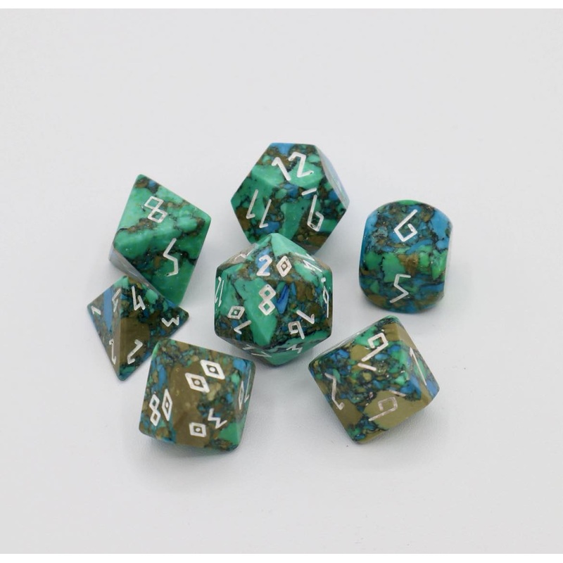 Tri Color Turquoise TruStone 7c