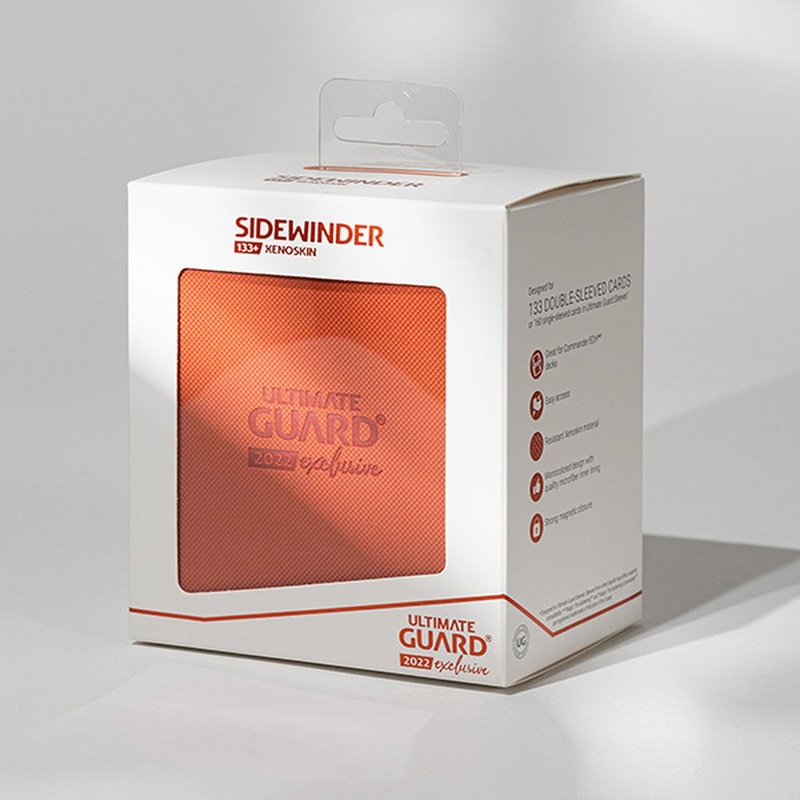 Ultimate Guard 2022 SideWinder 133+ Deck Box Orange (11285)
