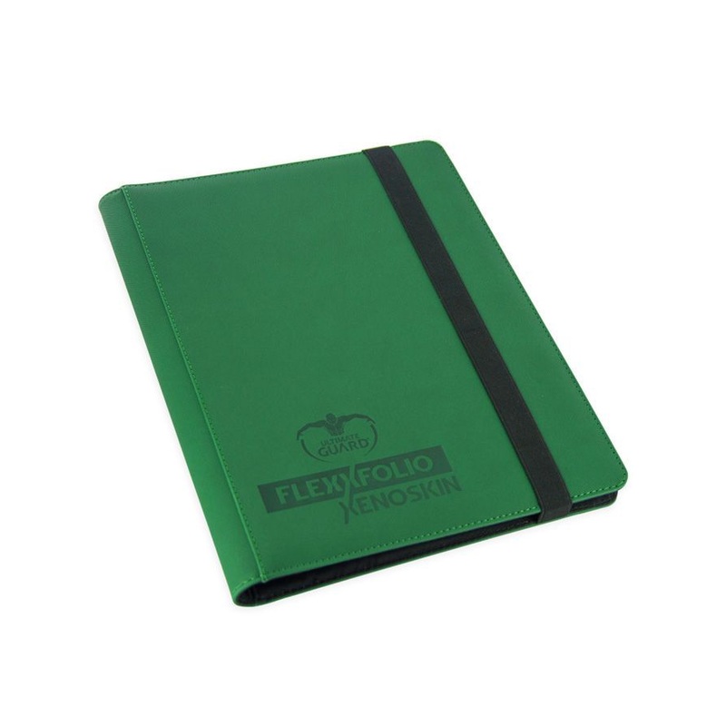 Ultimate Guard 9-Pocket FlexXfolio Xenoskin Binder Green (10206)