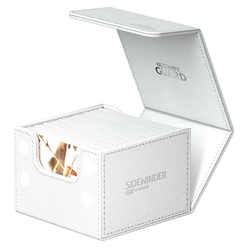 Ultimate Guard Sidewinder Deck Box: Monocolor White 133+