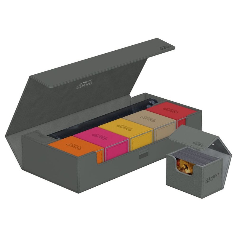 Ultimate Guard SuperHive 550+ Deck Box Xenoskin Grey (11266)
