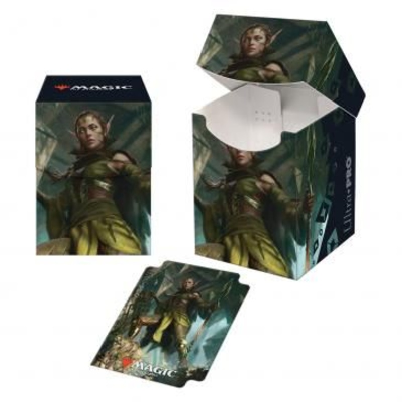 Ultra Pro 100+ Deck Box Magic the Gathering Zendikar Rising Nissa of Shadowed Boughs (18445)