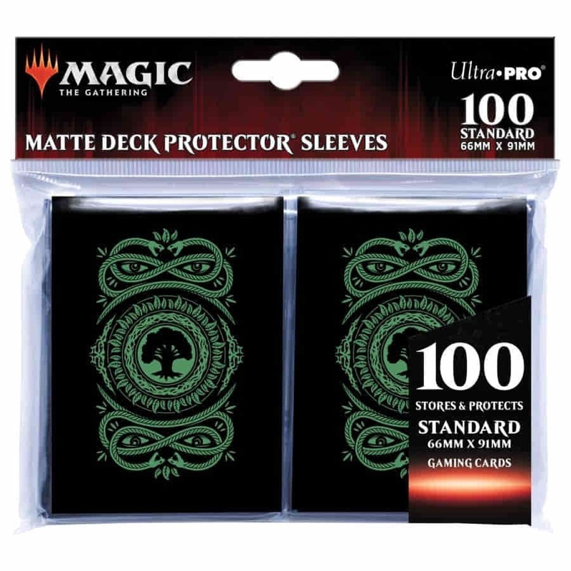 Ultra Pro 100ct Standard Size Sleeves MtG Mana 7 Forest (19247)