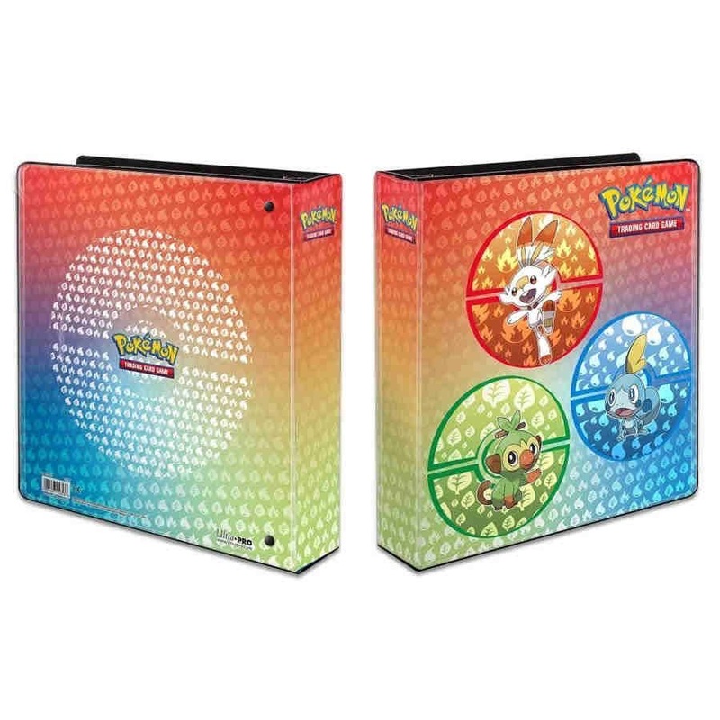 Ultra Pro 2" 3-Ring Binder Pokemon Sword & Shield Galar Starters (15353)