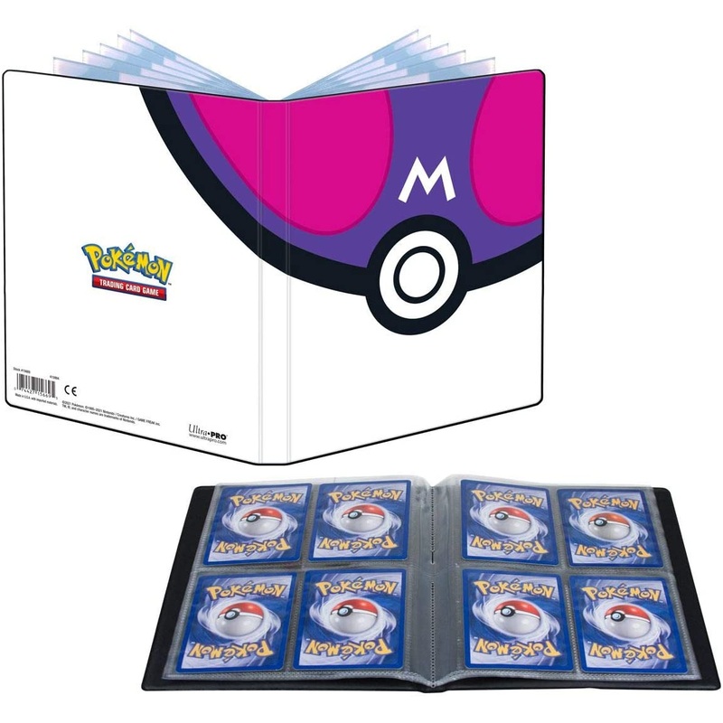 Ultra Pro 4-Pocket Binder Pokemon Master Ball (15669)