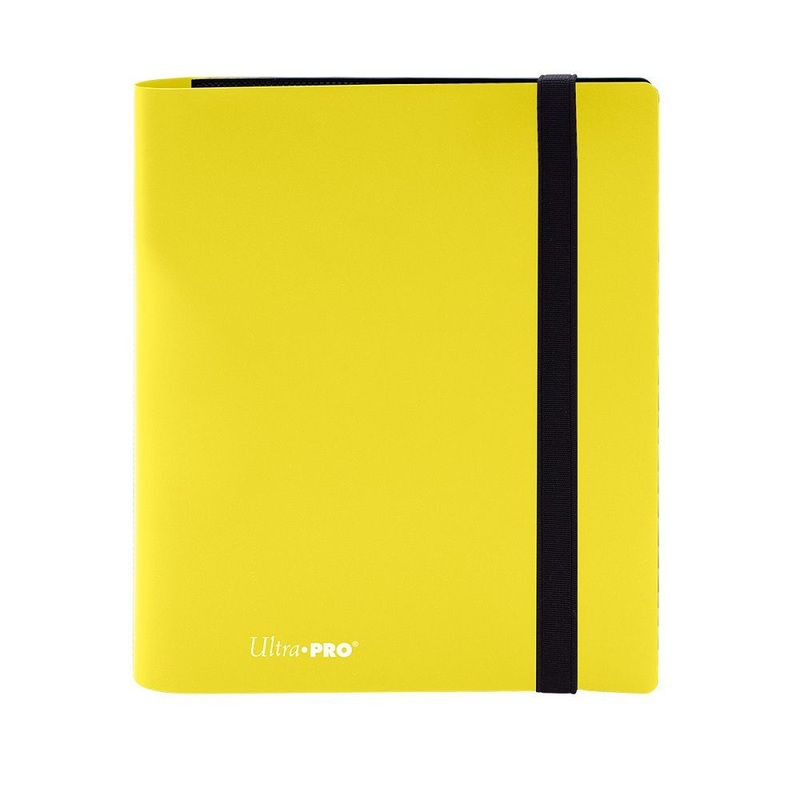 Ultra Pro 4pkt Eclipse Binder Lemon Yellow (15383)