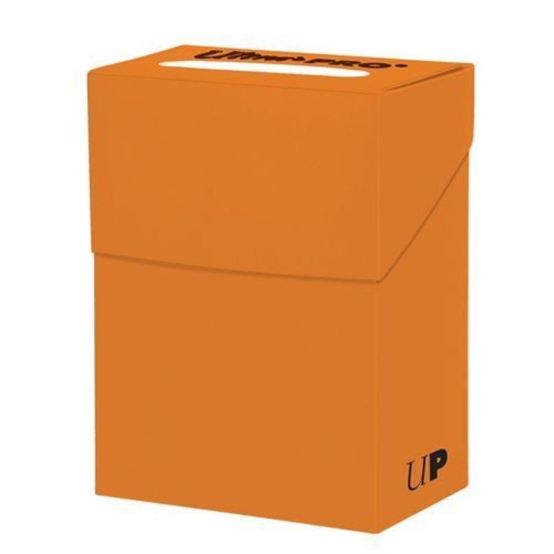 Ultra Pro 80+ Deck Box Pumpkin Orange (85300)