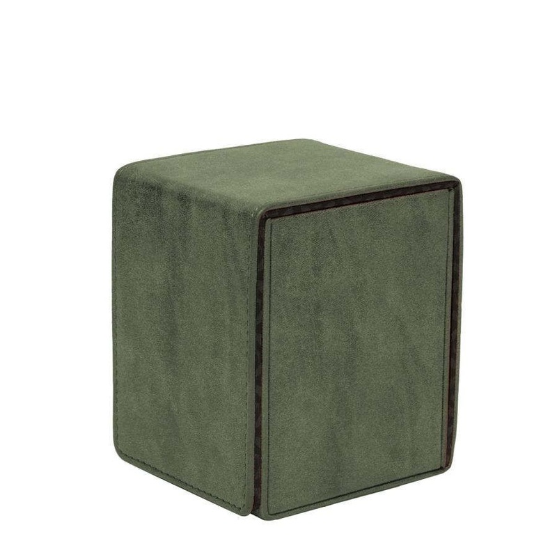 Ultra Pro Alcove Flip Deck Box Suede Collection Emerald (15492)