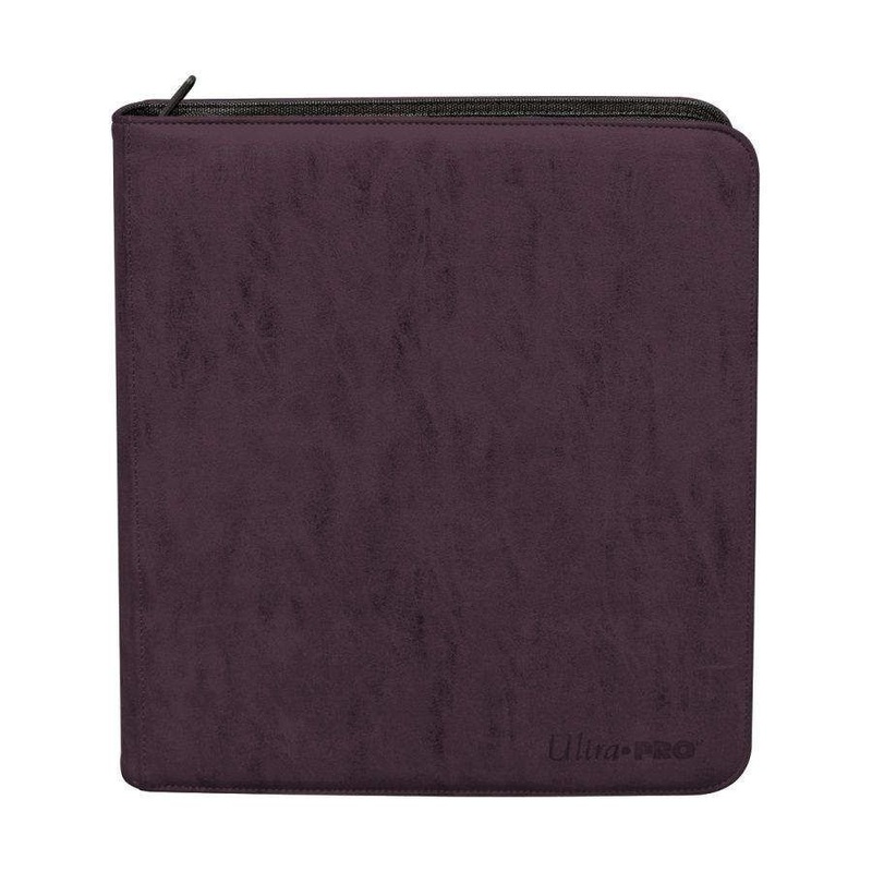 Ultra Pro Binder Zippered Deck Builder's Playset PRO Premium Suede Amethyst (15482)