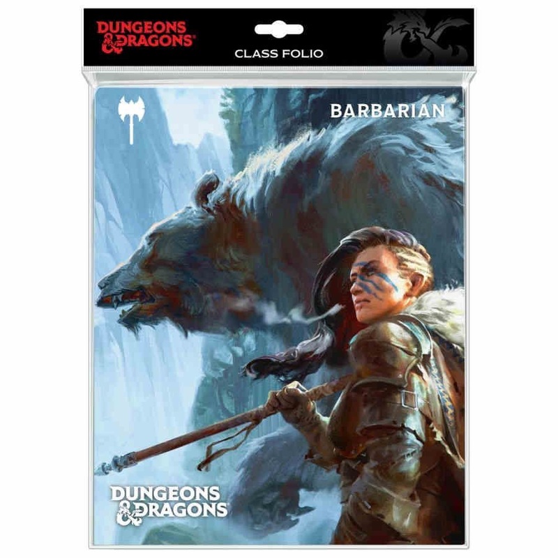 Ultra Pro D&D Barbarian Class Folio (18592)