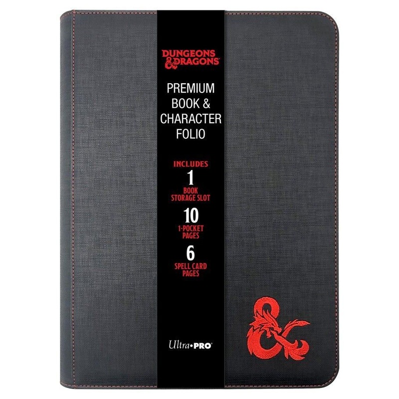 Ultra Pro D&D Premium Zippered Book & Character Folio (18585)