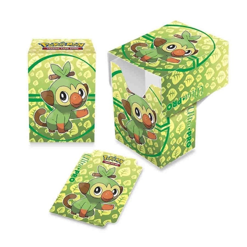 Ultra Pro Deck Box Pokemon Sword and Shield Galar Starters Grookey (15357)