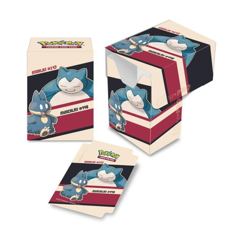 Ultra Pro Deck Box Pokemon TCG Snorlax and Munchlax