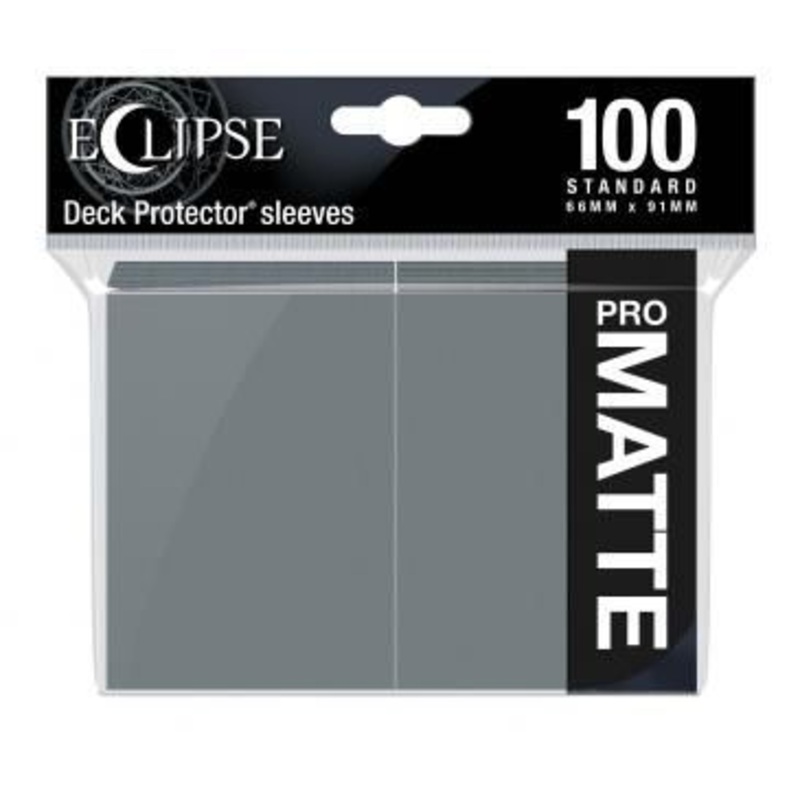 Ultra Pro Eclipse 100ct Standard Size Card Sleeves Matte Grey (15623)