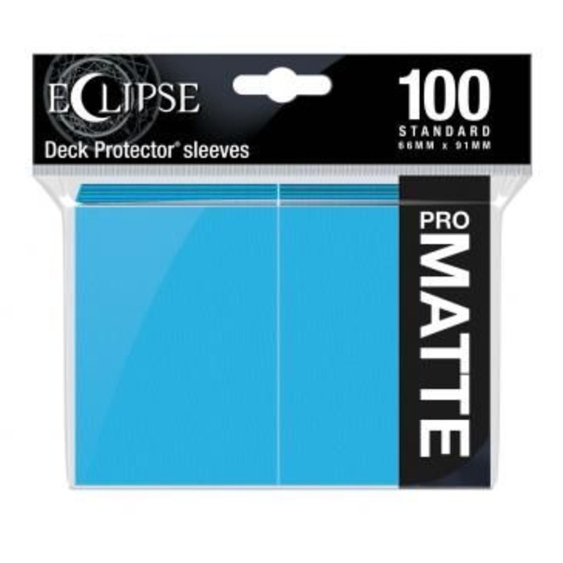 Ultra Pro Eclipse 100ct Standard Size Card Sleeves Matte Sky Blue (15615)