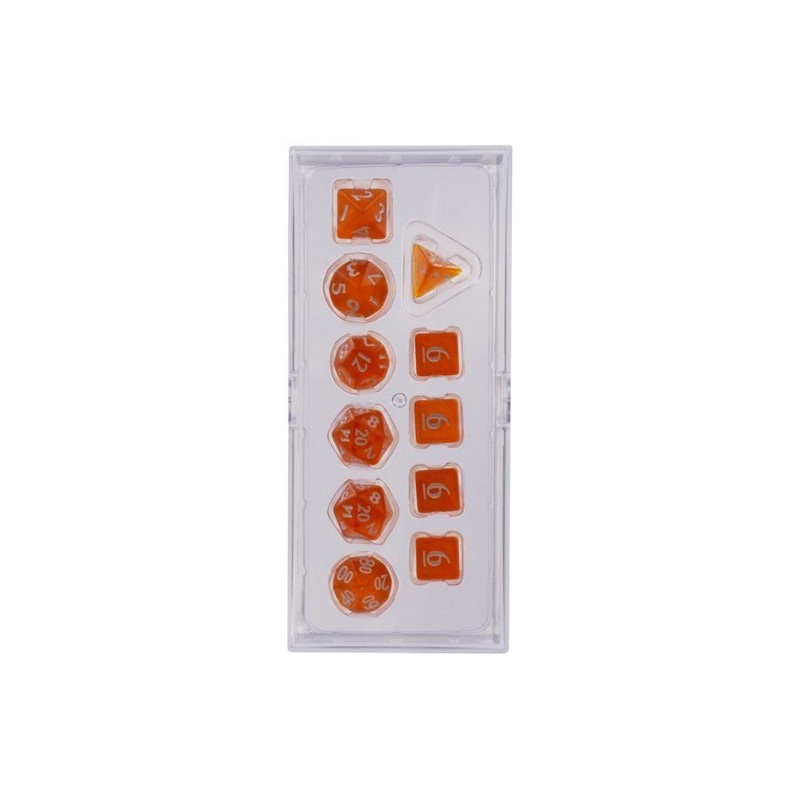 Ultra Pro Eclipse 11ct Dice Set Pumpkin Orange (15567)