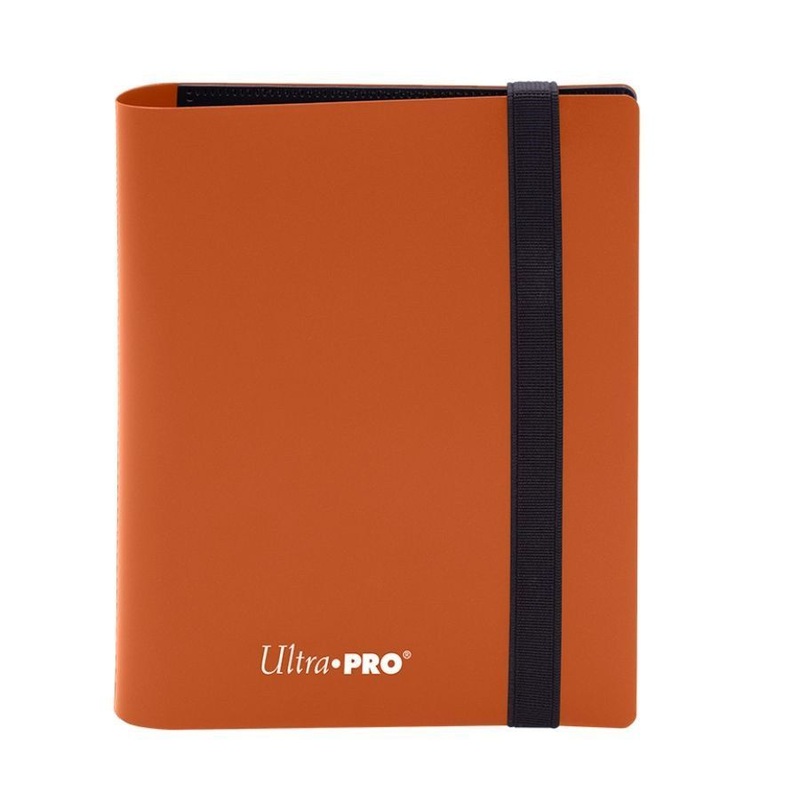 Ultra Pro Eclipse 2-Pocket PRO Binder Pumpkin Orange (15370)