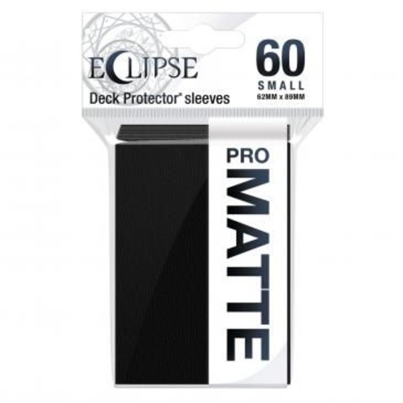 Ultra Pro Eclipse 60ct Small Size Card Sleeves Matte Black (15637)
