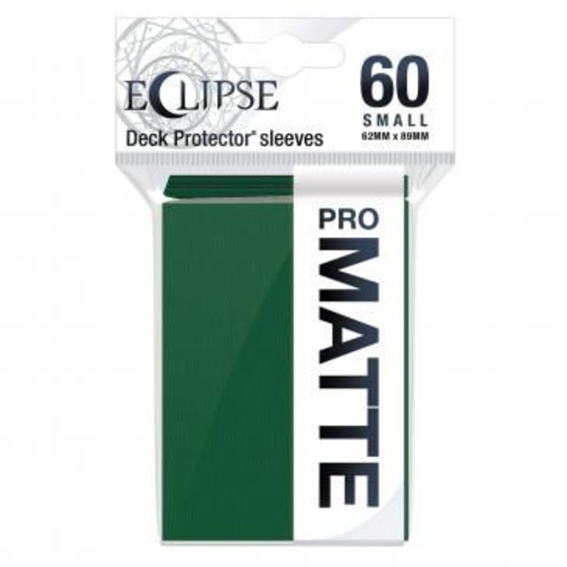 Ultra Pro Eclipse 60ct Small Size Card Sleeves Matte Green (15641)