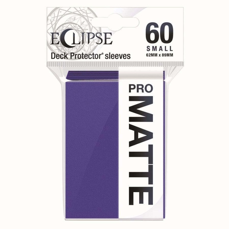 Ultra Pro Eclipse 60ct Small Size Card Sleeves Matte Purple (15646)