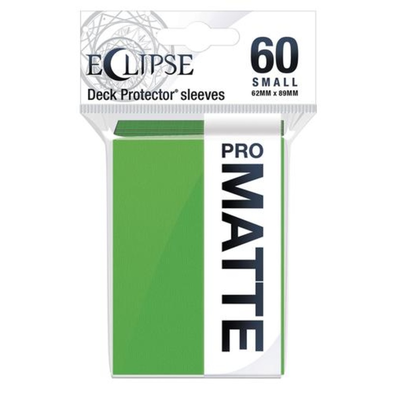 Ultra Pro Eclipse 60ct Small Size Matte Sleeves Lime Green (15642)